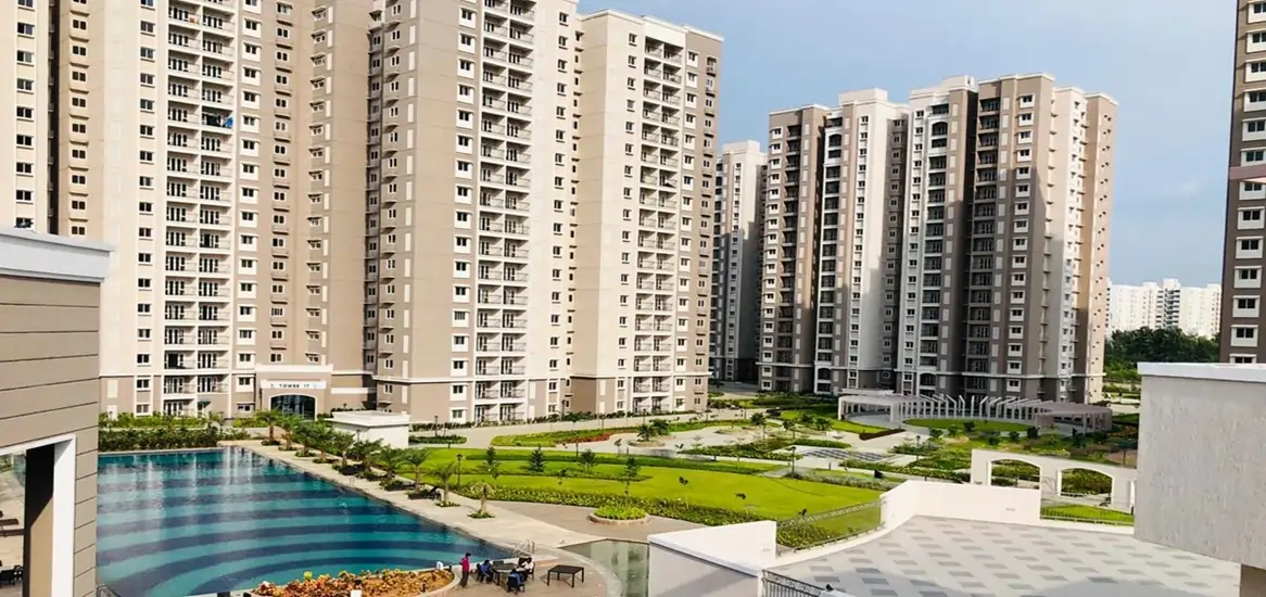 Purva Park Royale Swimming Pool View Purva Park Royale Swimming Pool View